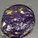 Purple Star Witch Hat for Women, Cute Halloween Costume Accessories, Adult Witches Hat with Gold Stars for Party, Cosplay & Dress Up