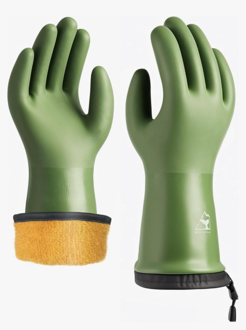 toolant Waterproof Winter Gloves, Balaena Freezer Gloves for Light Duty & Outdoor Adventure, Hiking, Camping, Washing