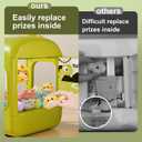 64 PCS Large Claw Machine for Kids Dinosaur,Vending Machine Toys for Boys 5 6 7 8 Year Old,Candy and Prize Electronic Dispenser Game Ages 5-7 6-8,Birthday Gift for 3 4 5 6 Year Old Boy Girl