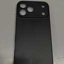 YAOZOCASE for iPhone Case,Luxury Magnetic Metal Gloss Matte Ultra Thin Frameless,Compatible with Magsafe Slim Hard PC Protection Shockproof Phone Case (Black,iPhone 17 Pro Max)