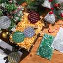 30 Set Christmas Appreciation Gift for Coworkers Bulk Thank You Ornaments May You Be Proud of The Work Xmas Tree Shiny Acrylic Hanging Decor with Card Gift for Employee Staff Office Teacher