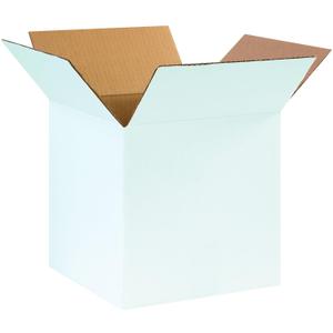AVIDITI White Shipping Boxes 10"L x 10"W x 10"H (25 Pack) Small Medium Mailing Box for Small Business Packaging, Mailers, Gifts & Storage