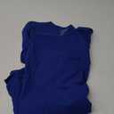 Cherokee Scrubs for Men Workwear Professionals V-Neck 4 Pocket Scrub Top WW695 (Large, Galaxy Blue)