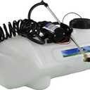 Master Mfg 15 Gallon ATV Boomless Broadcast Sprayer - 2.2GPM, 16' Swath