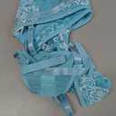 Kaei&Shi Sexy Bra And Panty Sets,Embroidered Two Piece Underwire Lingerie Set, size: medium