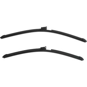 XQSMWF Front Windshield Wiper Blade Set w/Heated 2228201145 Compatible with Mercedes S450 S550 S550e S560 2015-2020# A2228201145 222-820-11-45