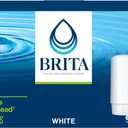 Brita Replacement Water Filter for Faucet Mount, Removes 99% of Lead, Sink Filtration System, White, 3 Count