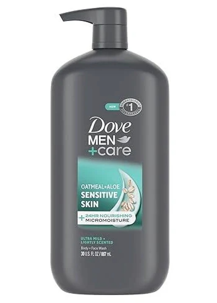 DOVE MEN + CARE Body & Face Wash Sensitive Skin For Hydrated, Smooth Skin  30 oz
