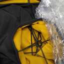 GO&SO Bell Lamp Shades Set of 2 Black Scalloped Lamp Shade, Replacement Lamp Shade For Floor & Table Lamp Shade, 6.5"Top x 13"Bottom x 11.2"Slant Height x 10.5''Vertical Height(Spider), Easy Assembly