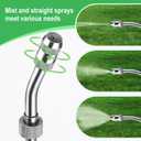29 Inches Sprayer Wand,1/4" & 3/8" Brass Barbs Sprayer Wand Replacement, Stainless Steel Replacement Sprayer Wand with Shut off Valve & 2 Hose Clamps (1/4" & 3/8" Barb Sprayer Wand)