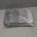 COSY HOMEER Bathroom Rugs 24"x17", Ultra Soft Absorbent Bath Mat with Non-Slip TPR Backing, Machine Washable Shaggy Rug for Bathroom Floor, Grey