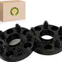 UIU 5X4.72 Wheel Spacers Forged 1"(25.4mm) 5x120mm to 5x120mm Thread Pitch M12x1.5 Hub Bore 72.56mm Set of 2 Adapters for BMW 325i 2.5L 2001-2013,325Ci 2.5L 2001-2006,323i 2.5L 1998-2000 & More
