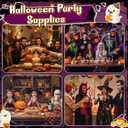 Honeydak Halloween Ghost Glass Coffee Mug 10 oz Cute Tea Milk Cup Ghost Double Wall Glass Insulated Spooky Cup Gifts Heat Resistant for Hot Cocoa Milk Halloween Party Supplies(Clear,Cute)