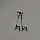 Outdoor Camping Tent Light Hook, Heavy Duty S-Shaped Spiral Hook with Dual Heads, Multi-Functional Lantern Holder for Camping, Hiking, and Outdoor Activities - 2pcs (Black)