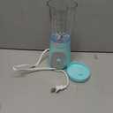 Mueller Personal Blender for Shakes and Smoothies with 15 Oz Travel Cup and Lid, Juices, Baby Food, Heavy-Duty Portable Blender & Food Processor, Turquoise