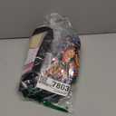 Mepase 6 Pcs Men 70s Disco Costumes Include Retro Shirt Bell Bottom Pants Wig Sunglasses Necklace Wig Cap for Disco Party (X-Large)