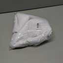 Conbo Mio 2 Pack Hotel Fabric Snap in Shower Curtain Liner Replacement Removable Water Repellent Liner for Bathroom Shower Curtain Liner 107W X 54H