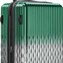 Expandable 20 Inch Carry on Luggage Suitcase with TSA Lock
22x14x9 Airline Approved, Gradient PC+ABS Hardshell, 360° Spinner Wheels