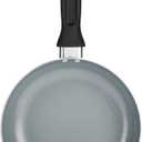 GoodCook Basics Fry Pan Ceramic Nonstick Aluminum Construction for Even Heating Non-Toxic PTFE & PFOA Free, 8-Inch, Blue