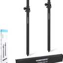 Vondynote Set of 2 Speaker Poles for Subwoofer Height Adjustable Fit M20 Threaded Mount and 35mm Mount Speaker Extender with Carry Bag