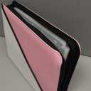 Slizenp Trading Card Binder 9 Pocket, 900 Pockets Card Holder with 50 Removable Sleeves for Game Cards, Premium Card Book, Game Cards & Sports Cards (Pink, 9-Pocket)