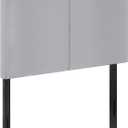 Furinno Roanne Upholstered Headboard, Twin, Glacier