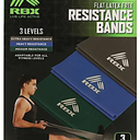 RBX Flat Latex Free Resistance Bands 3 Levels 3 Pack