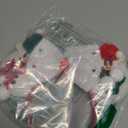 JUTTIRA Christmas Mouse Ears Headbands Xmas Snowman Hair Band, Red Green White Rat Ears Headbands Squirrel Ears Headband Mouse Hair Hoop Chipmunk Ears Headband Snow White Head Bopper Tiara