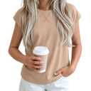Oakgarden Shirts for Girls, Khaki, 9-10 Years (Beige)