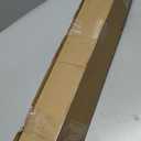 UNISHADES no Drill Cordless Roman Shades for Windows, 33" W 64" H - 100% Blackout - Linen - Beige