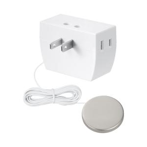 DEWENWILS Touch Dimmer Switch, Touch Pad Control with 3 Levels of Dimming, Dimmable LED/CFL Lights, and Incandescent Bulbs, Extension Cord, ETL Listed, White (1 Pack)