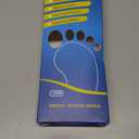 Plantar Fasciitis Feet Insoles Arch Supports Orthotics Inserts Relieve Flat Feet, High Arch (Mens 8-8 1/2 | Womens 10-10 1/2) (Gray)