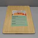 Extra Large 100% Organic Bamboo Cutting Board, 24x18 Inch Butcher Block Chopping/Carving Board with Handle and Juice Groove for Turkey, Meat, Vegetables, BBQ (XXL, 24" x 18" (24"L x 18"W)