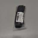 Yolev Saxophone Neck Strap Soft Adjustable Leather Strap Padded Black Saxophone Strap for Alto Sax Tenor Clarinet Baritone Music Instrument Accessories