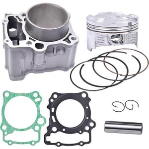 76mm Bore Cylinder Piston Ring Gasket Top End Rebuild Kit 300cc Fit for Honda CBR250R 2011-2018 CB300F 2015-2018 CB300R 2015-2023 CRF300L 2021-2022 for Rebel 300 CMX300 2017-2024