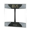 Glass Weight Tracking Scale Black/Clear - Health-O-Meter