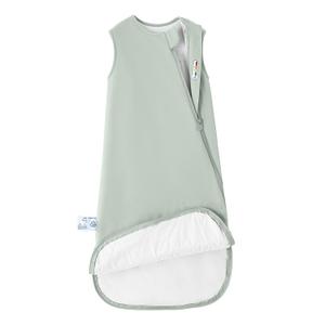 Baby Sleep Sack 0-6 Months 1.0 Tog Sleeveless Sleep Sack Organic Cotton, Regulating Camel Wool Blend Wearable Blanket for Infants 2-Way Zipper Quilted Sleeping Sacks,Gifts for Baby, 0-6M