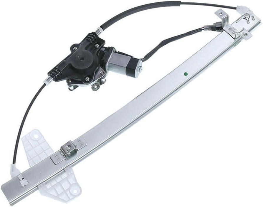 1pc Car Door Glass Automotive Window Regulator Rear Right Side w/Motor for Nissan for Titan 2004-2015