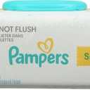 Pampers Baby Wipes Sensitive Perfume Free 1X Pop-Top Pack 84 Count