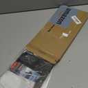 Veharvim Sun Visor Extender for Car (Polarized, UV400, PC Lens, 2 Side Sunshade), Car Visor Extender Sun Blocker, Visor Extender Attachment, Anti-Glare for Safe Driving (1 Pack, Black)