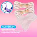 2 PCS Reusable Perineal Cooling Pad, Hemorrhoid and Perineal Ice Packs, Postpartum and Hemorrhoid Pain Relief, Hot & Cold Packs for Women After Pregnancy and Delivery(9X4in) Washable Sleeves