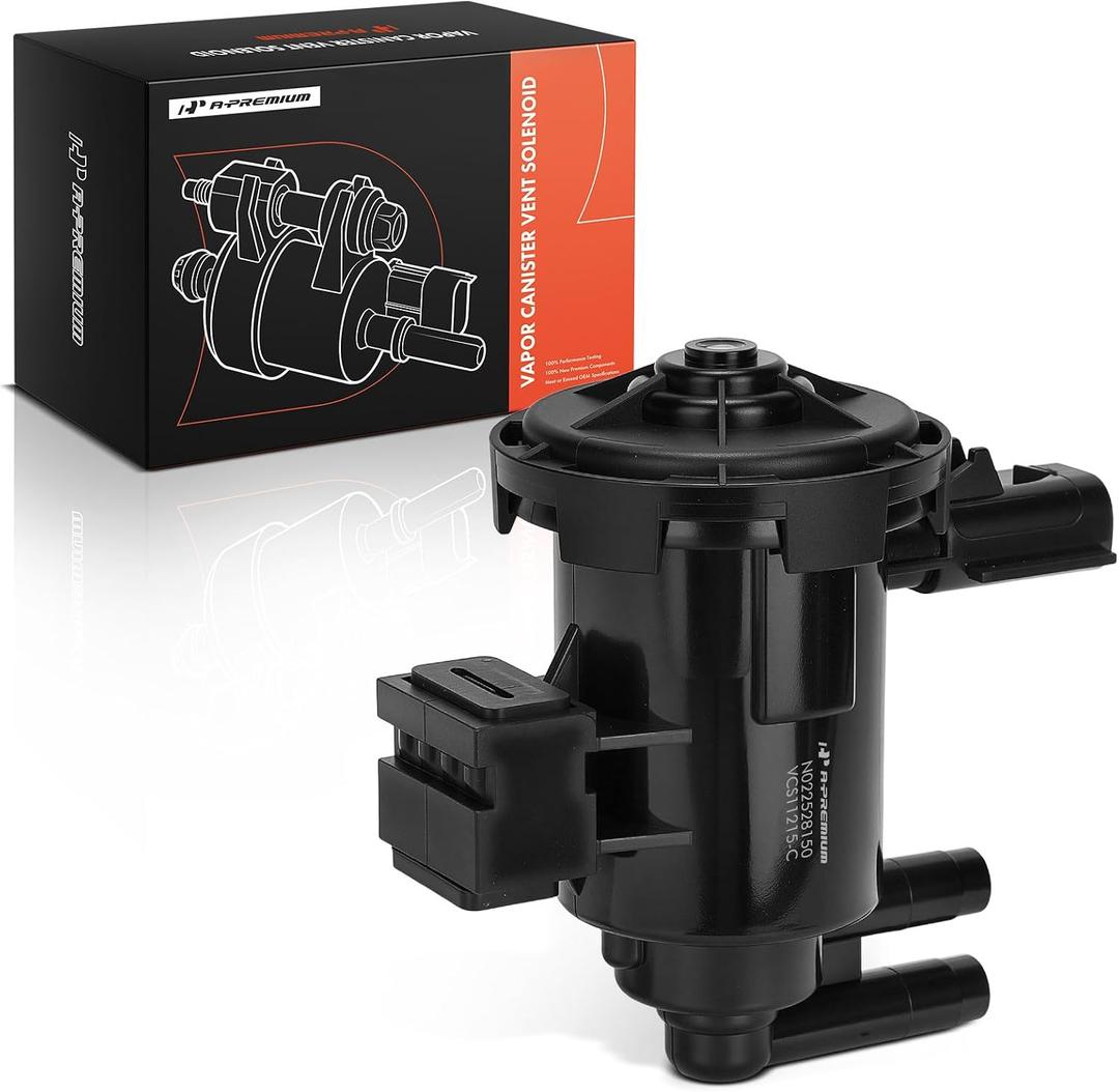 A-Premium Vapor Canister Purge Solenoid Valve Compatible with Jeep | Compatible with Jeep Grand Cherokee 2002-2004, Liberty 2002-2003