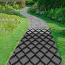 2" Thick Gravel Ground Grid 4ft x 40ft - Geo Grid Driveway Stabilization Grids, Gravel Retainer Grid 1885 LBS Per Sq ft, Geocell Geogrid for Walkway Driving RV Parking Slopes and Garden