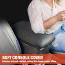 Center Console Cover for 2014-2019 Toyota Corolla - Premium Armrest Lid Protector Easy Installation, No Tools Required for Toyota Corolla 2014 2015 2016 2017 2018 2019