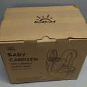 MOMTORY StowNGO Pro Baby Carrier, Safety-Certified 6-in-1 Ultra Storage Baby Carrier Newborn to Toddler, Front & Back Baby Holder Carrier with Hip Seat, Pure Black