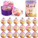 Meanplan Christian Mothers Day Compact Mirrors with Bible Verses Religious Gifts for Women Mothers Day Church Favors(36 Set)
