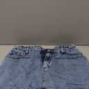 ELLEVEN Low Rise High Stretch Mini Skort Skirt for Women,Denim Skort Shorts with Pockets size L