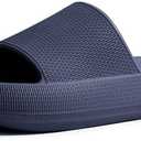 GETOEU Cloud Slides for Women Pillow Slides Shower Shoes Cloud Recovery Slide Sandals Cushion Thick Sole Pillow Slippers Comfort Indoor and Outdoor Slide, Size 39