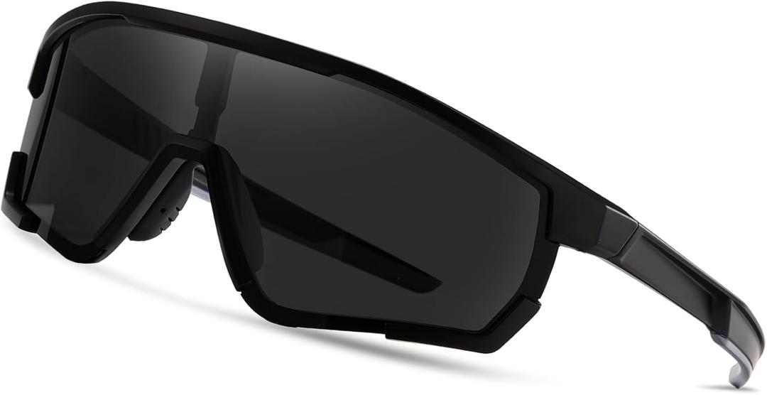 Cycling Sport Polarized Sunglasses UV Protection for Youth,Men & Women,Ideal for Running Baseball Skiing & Softball