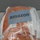 CONRUSER Stretch Sofa Slipcover, Soft Velvet Sofa Covers for 3 Cushion Couch Thick Furniture Protector for Pets & Kids (Orange, L)